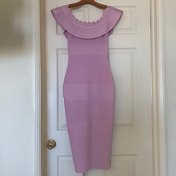 House Of CB Lavender Dress - Picture 2 of 8